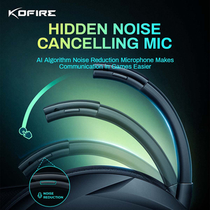 Kofire UG-06 Tai Nghe Game Thủ Qua Tai BT + 2.4G Bộ Đầu Chơi Game Không Dây <span class=keywords><strong>Bluetooth</strong></span> Có Mic Xoay Được - Product Image 5