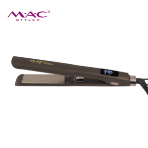 Lisseur et boucleur professionnel MAC Titanium 480F 2 en 1, double tension, écran LCD, chauffe rapide, <span class=keywords><strong>fer</strong></span> à <span class=keywords><strong>lisser</strong></span> de salon - Product Image 3