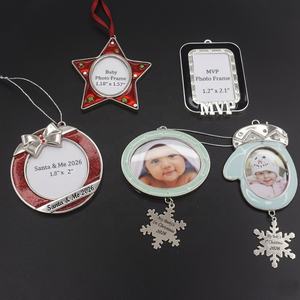 2025 <strong>Baby</strong> 1St <strong>Christmas</strong> Tree <strong>Ornament</strong> Mini Photo Frame <strong>Babies</strong> <strong>First</strong> <strong>Christmas</strong> <strong>Ornament</strong> - Product Image 3