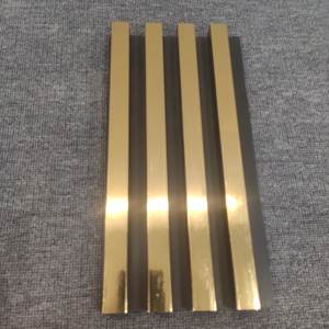 Venta caliente Interior Decoración para el hogar Chapa de madera WPC Panel de pared - Product Image 5