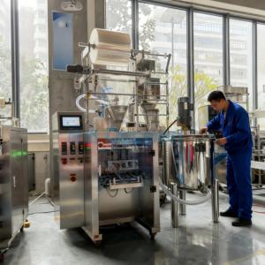 เครื่องบรรจุซอส <span class=keywords><strong>Katsu</strong></span> สำหรับธุรกิจถุงเล็กเครื่องปิดผนึก3ด้าน - Product Image 1