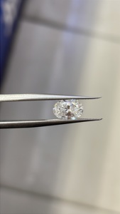 เพชรแล็บรับรองโดย IGI รูปทรงวงรี 1 กะรัต 2 กะรัต 3 กะรัต D VVS2 เพชรหลวม HPHT CVD เพชรเพาะเลี้ยงในห้องแล็บ - Product Image 3