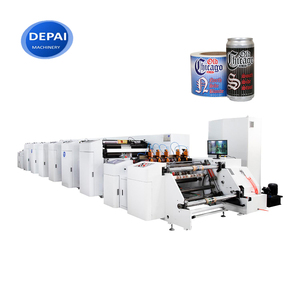 Macchina da Stampa Flessografica Automatica a 6, 8, 10 Colori con Motore Servo, Tipo Petalo da 450mm per Etichette e Pellicole in Plastica - Product Image 1
