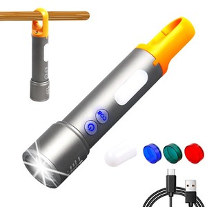 Mini lampe torche laser promotionnelle à prix avantageux, fournie directement par l'usine, éclairage puissant, rechargeable, en alliage d'aluminium noir, <span class=keywords><strong>Bonita</strong></span> - Product Image 4