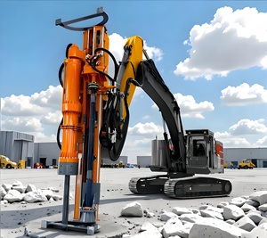 Geluidsarme, milieuvriendelijke hydraulische rotsboormachinepomp voor bouwvernietiging/tunnelbouw, 8.000 ton splitskracht - Product Image 5