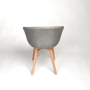 Cojín moderno de terciopelo para silla, mueble apilable de cuero metálico para comedor, hogar, oficina, banquete, boda, restaurante, <span class=keywords><strong>apartamento</strong></span> - Product Image 4