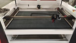 Machine de découpe laser à bois 100w 130 1390 1610 1813 avec refroidisseur CW5200 lit double en nid d'abeille et moteur Leadshine 57 - Product Image 3