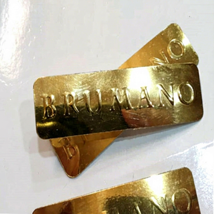 Custom Gold Foil High Quality PVC Metalized Embossed Adhesive Labels <b>Waterproof</b> UV Printed Personalized Toothpaste Lotion - Product Image 1