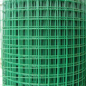 Jala kawat lasan berlapis PVC + galvanis 30m X 0.9m 1 "X 1" persegi penggunaan konstruksi jala tahan korosi - Product Image 2