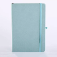 A5 organisateur en cuir PU personnalisé à couverture rigide Pages numérotées planificateur personnalisé carnet de notes Agenda Journal avec bande élastique