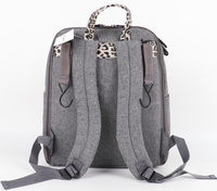 Sac à dos décontracté personnalisé en polyester pour bébé et maternité, sac à couches, sac à langer, sac de maman, peut être accroché à une poussette, pour les sorties, les courses et les excursions