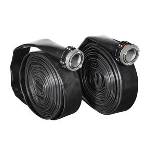 <span class=keywords><strong>Tuyau</strong></span> flexible en TPU <span class=keywords><strong>de</strong></span> grand diamètre aplati et courbé avec raccord VIC utilisé <span class=keywords><strong>pour</strong></span> le transport du pétrole et du <span class=keywords><strong>gaz</strong></span> - Product Image 6