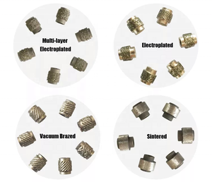 Chân không <span class=keywords><strong>brazed</strong></span> thiêu kết hạt cho đá cắt dây Saw Rope - Product Image 5