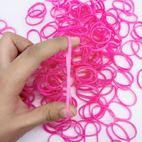 Élastiques en caoutchouc naturel de haute qualité pour tisser des bracelets - Kit de création artistique DIY, petit cadeau pour enfants, latex non toxique