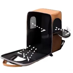 Muestra gratuita de mochila para perros, bolsa de transporte para mascotas con malla para perros pequeños, gatos y cachorros, mochila cómoda para gatos - Product Image 2
