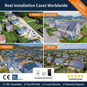 Sistema de Almacenamiento de Energía Doméstico al por Mayor, 5KW 10KW 16KW 20KW, Batería Solar Híbrida MPPT, Kit Completo Fuera de la Red, OEM CE - Product Image 5