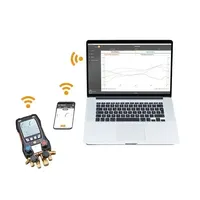 Manómetro Digital Inteligente de 4 Válvulas 557S con Sondas Inalámbricas de Vacío y Temperatura 0564 5571