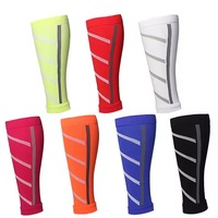 Chaussettes de sport à manches mi-mollet Chaussettes de compression pour jambes de course