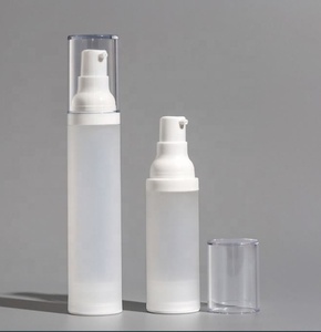 Eco-friendly Cosmetic Packaging 80ml 100ml 120ml 150ml Essence Airless Lotion <b>Bottles</b> Custom PET <b>Bottle</b> - Product Image 6