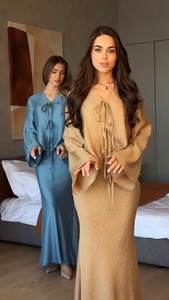 Conjunto de <span class=keywords><strong>Blazer</strong></span> y Falda Midi de Cintura Alta con Efecto Adelgazante, Estilo de Moda para Principios de Otoño <span class=keywords><strong>H</strong></span>-2287 - Product Image 6