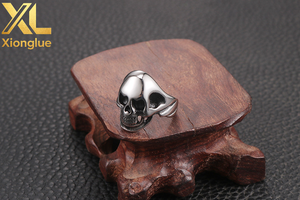 Heavy Huge High Polishing with Solid Back <b>for</b> Strong <b>Men</b> Motorcycle Riders and Bikers Stainless Steel <b>Ring</b> - Product Image 5