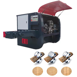 Sierra de Corte Industrial de Alta Resistencia con Múltiples Cuchillas para <span class=keywords><strong>Madera</strong></span> de <span class=keywords><strong>Roble</strong></span>, Pino y Teca de 400 mm y 6 Metros - Product Image 1