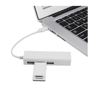 Type C To RJ45 Ethernet Adapter <b>Hub</b> With 3 <b>Usb</b> 2.0 Ports For Laptop Computer Networking - Product Image 4