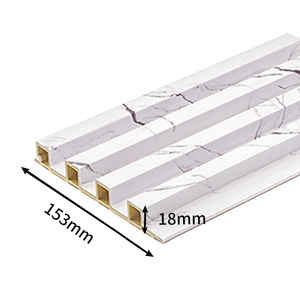Chất lượng cao Nhà Máy Giá WPC/<span class=keywords><strong>PVC</strong></span> rãnh bảng điều chỉnh sử dụng cho phòng tắm phòng khách bảng điều khiển Hội Đồng Quản Trị cho trang trí Nội Thất Tường - Product Image 3