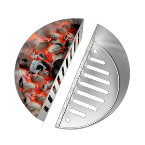 Panier à <span class=keywords><strong>charbon</strong></span> en acier robuste Pinniu compatible avec les grands grils à <span class=keywords><strong>charbon</strong></span> pour une gestion efficace du combustible - Product Image 5