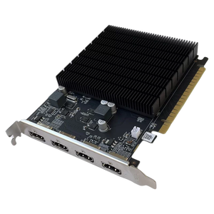 Carte graphique de bureau GEEKTEC <span class=keywords><strong>GT</strong></span> <span class=keywords><strong>730</strong></span> 4G DDR3 DirectX 12 PCI Express 2.0 X16 GT730 4GD3-H avec <span class=keywords><strong>4</strong></span> HDMI - Product Image 1