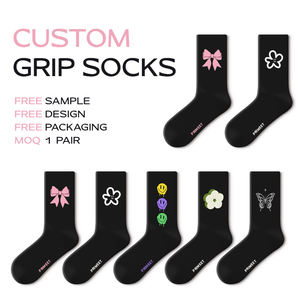 Calzini ricamati personalizzati nomi personalizzati monogrammi Design gratuito - Product Image 1