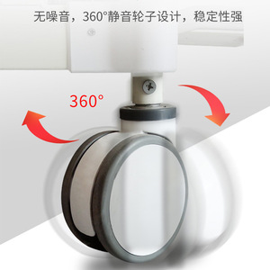 Cama de Hospital Manual Snow S-11 Individual/Doble con Barandillas, Color Azul, para Uso en Dormitorio - Product Image 1