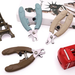 L5052 Prix d'usine Outils de toilettage pour animaux de compagnie Ciseaux coupe-ongles pour chiens et chats en forme d'ours - Product Image 3