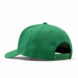 Gorra de Béisbol de 5 Paneles con Parche de Goma Personalizado OEM, de Alta Calidad, Impermeable, Clásica, Deportiva, Transpirable, con Cierre a Presión - Product Image 3