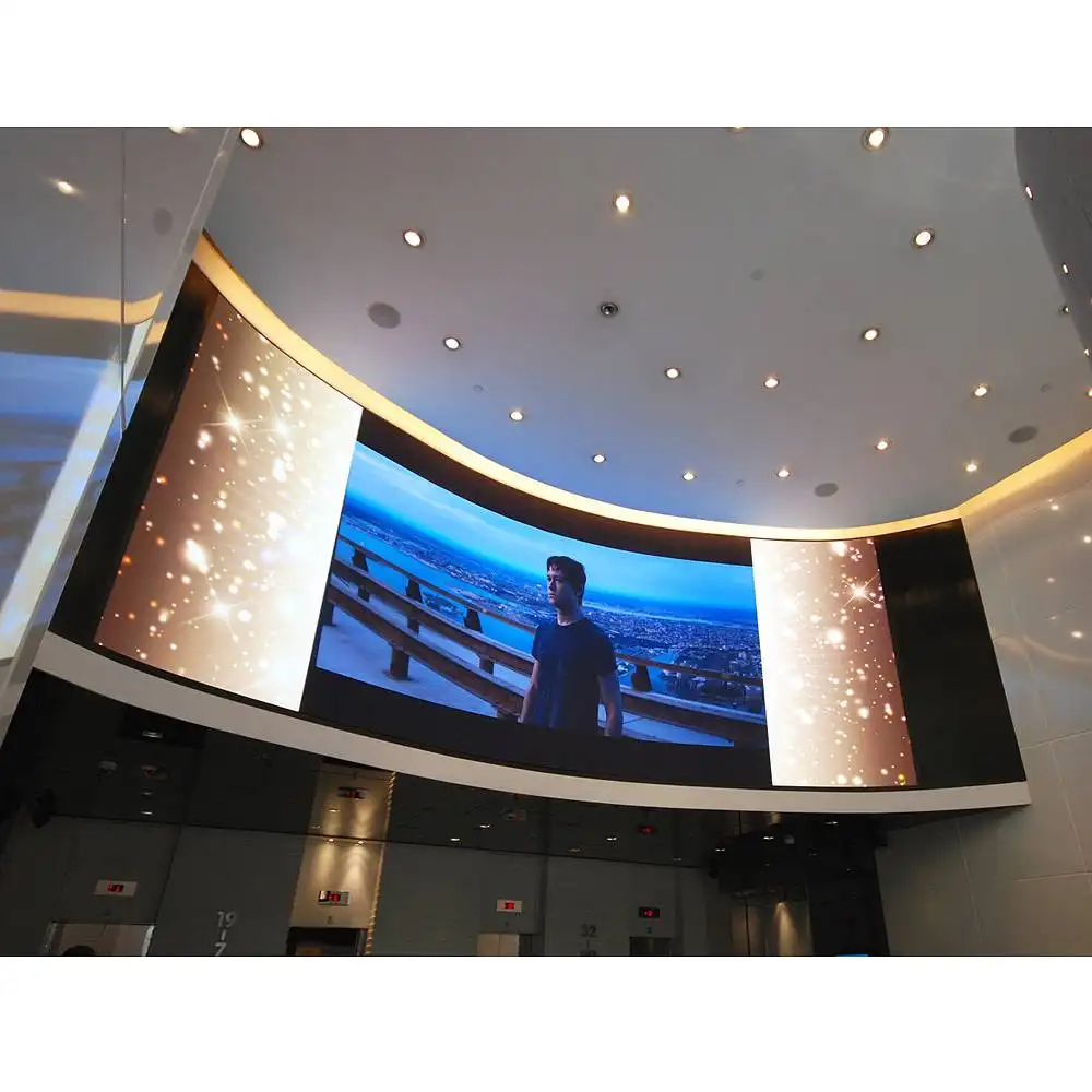 brand new indoor P2.5 soft led modules Curving screen flexible led display screen