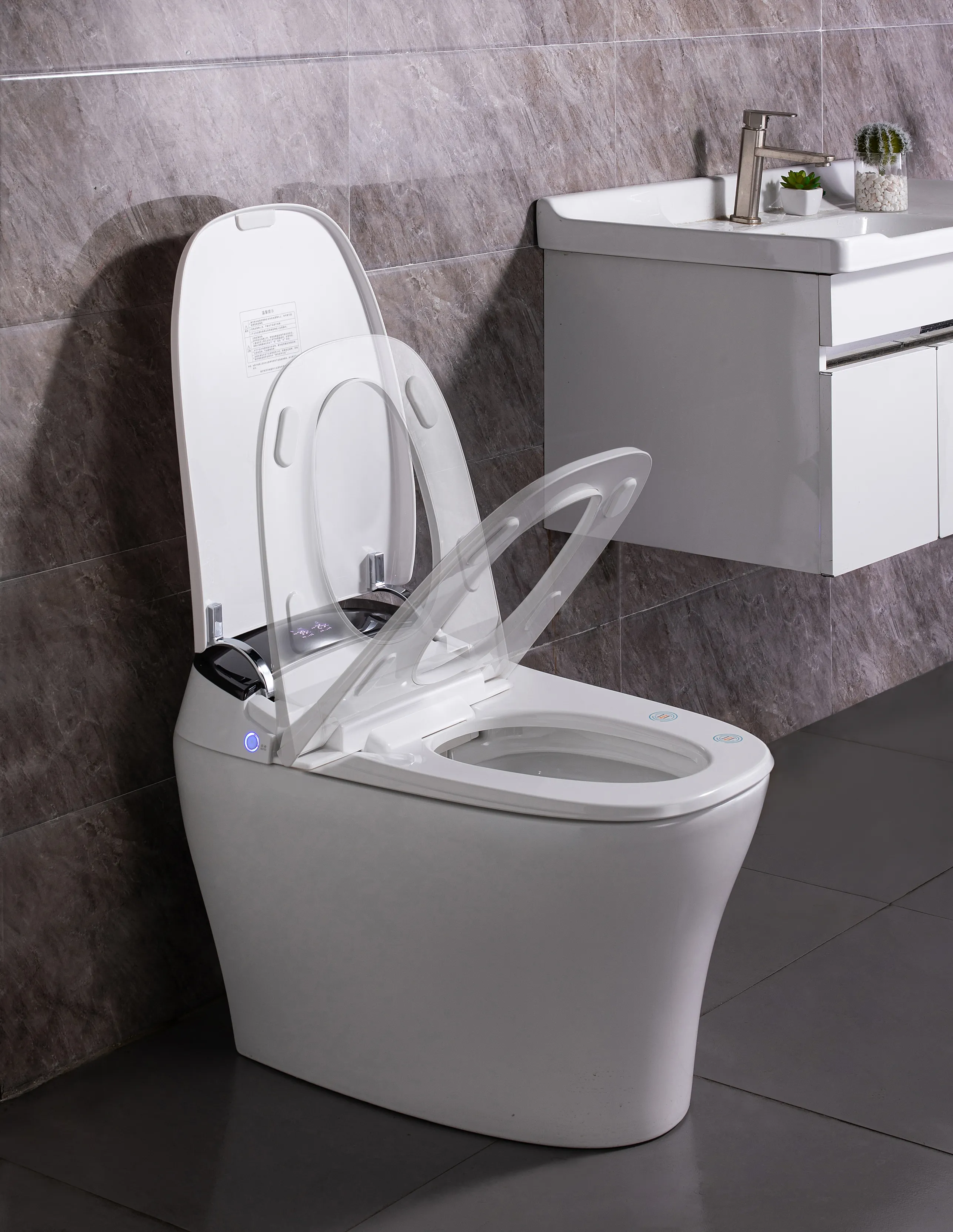 Sundream smart toilet bowl automatic ceramic bathroom wc smart toilet smart toilet with remote control