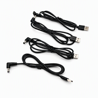 Kabel Pengisi Daya USB DC 5V HENG-WELL untuk Lampu Meja, Router Mainan & Perangkat Lainnya, Kabel Daya & Rakitan Kabel Ukuran 5.5