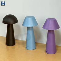 Lampes de table LED rechargeables sans fil, fonctionnant sur batterie, portables, en aluminium, luxe moderne, pour bar, restaurant, chevet, avec commande tactile