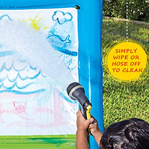 Chevalet <span class=keywords><strong>gonflable</strong></span> avec peintures Intérieur Extérieur Arts et Artisanat <span class=keywords><strong>Station</strong></span> pour la fête d'anniversaire pour les enfants - Product Image 3