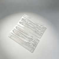Boîte à clapet transparente personnalisée en gros, emballage en blister plastique transparent pour leurres de pêche et appâts