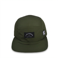 Gorra de Campamento Personalizada de Alta Calidad, Unisex, Ajustable, de 5 Paneles, en Tela Taslan, para Deportes, Viajes y Moda