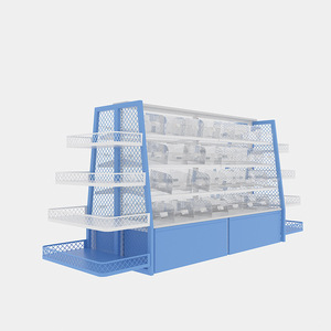 Zhao Yiming Supermarket Shelves Grid Iron Single-Sided Freestanding Lightweight For Convenience Store - Product Image 2