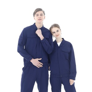 Tuta da Lavoro ad Alta Visibilità in Cotone con Strisce Riflettenti, Traspirante, Resistente all'Usura, Riflettente Notturna, Certificata CE, Comoda - Product Image 2