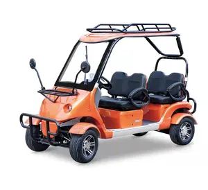 Golf Cart elettrico moda 72V 4 posti con batteria al litio