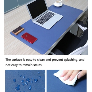 Alfombrilla de ratón de cuero PU multifunción para negocios, alfombrilla para teclado, alfombrilla para mesa, alfombrilla para escritorio de ordenador, 90X45cm - Product Image 5