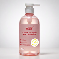 Liquide de lavage doux pour sous-vêtements 500ml, antibactérien, élimination des taches de sang, contrôle des odeurs pour vêtements intimes