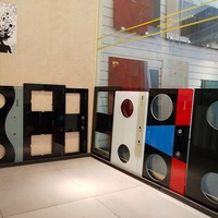 Panneau de commande de cuisinière à gaz personnalisé en gros Feuille de granulés Verre trempé de plaque de cuisson à gaz teinté pour surface de cuisinière