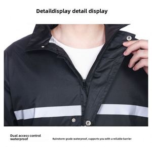Impermeable de Dos Piezas, de Tela Oxford, Reflectante, para una Sola Persona, Ideal para Senderismo, Trabajo, Motociclismo, Camping y Viajes - Product Image 4