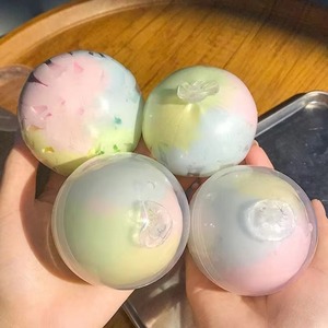 Quiet Crunch Stress Sphere Leak Proof <b>Slime</b> <b>Toy</b> Discreet Fidget For Desk Relaxation Soft Sensory Gadget Factory - Product Image 1