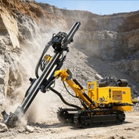 Foreuse hydraulique portable pour roche, fabriquée en Chine, très demandée pour les opérations minières, avec forets offerts